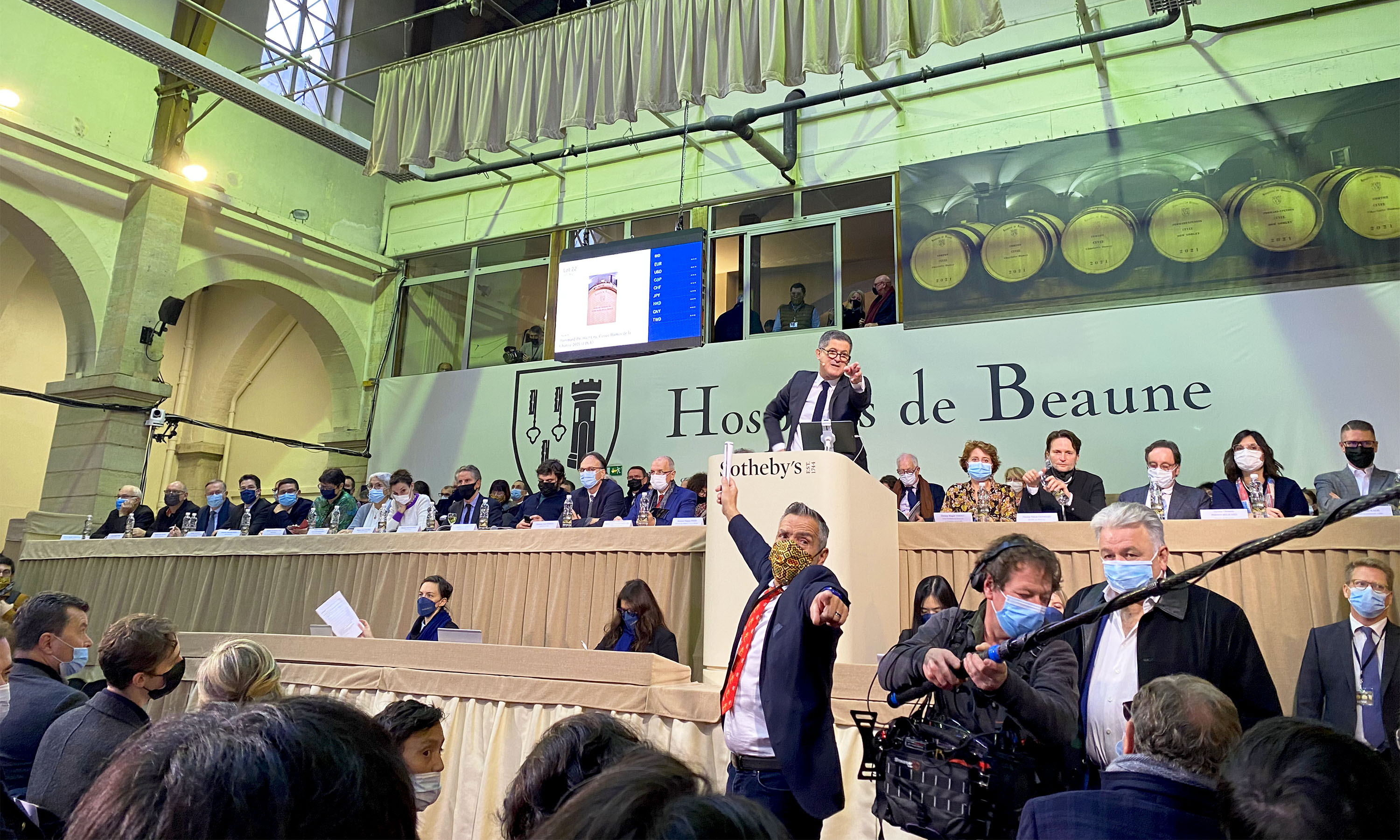 The electrifying Hospices de Beaune wine auction steered by Sotheby's